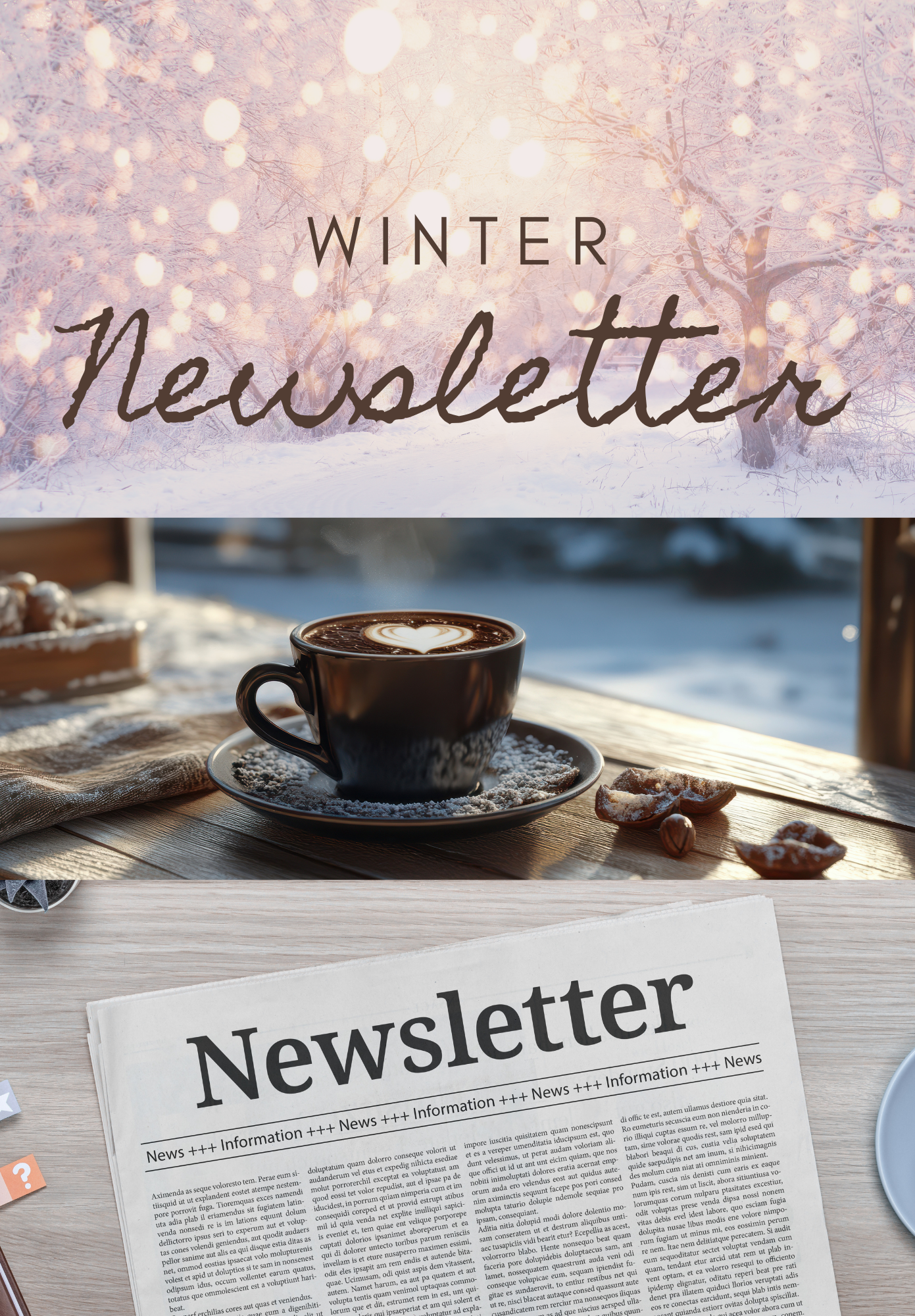 winter city newsletter cover