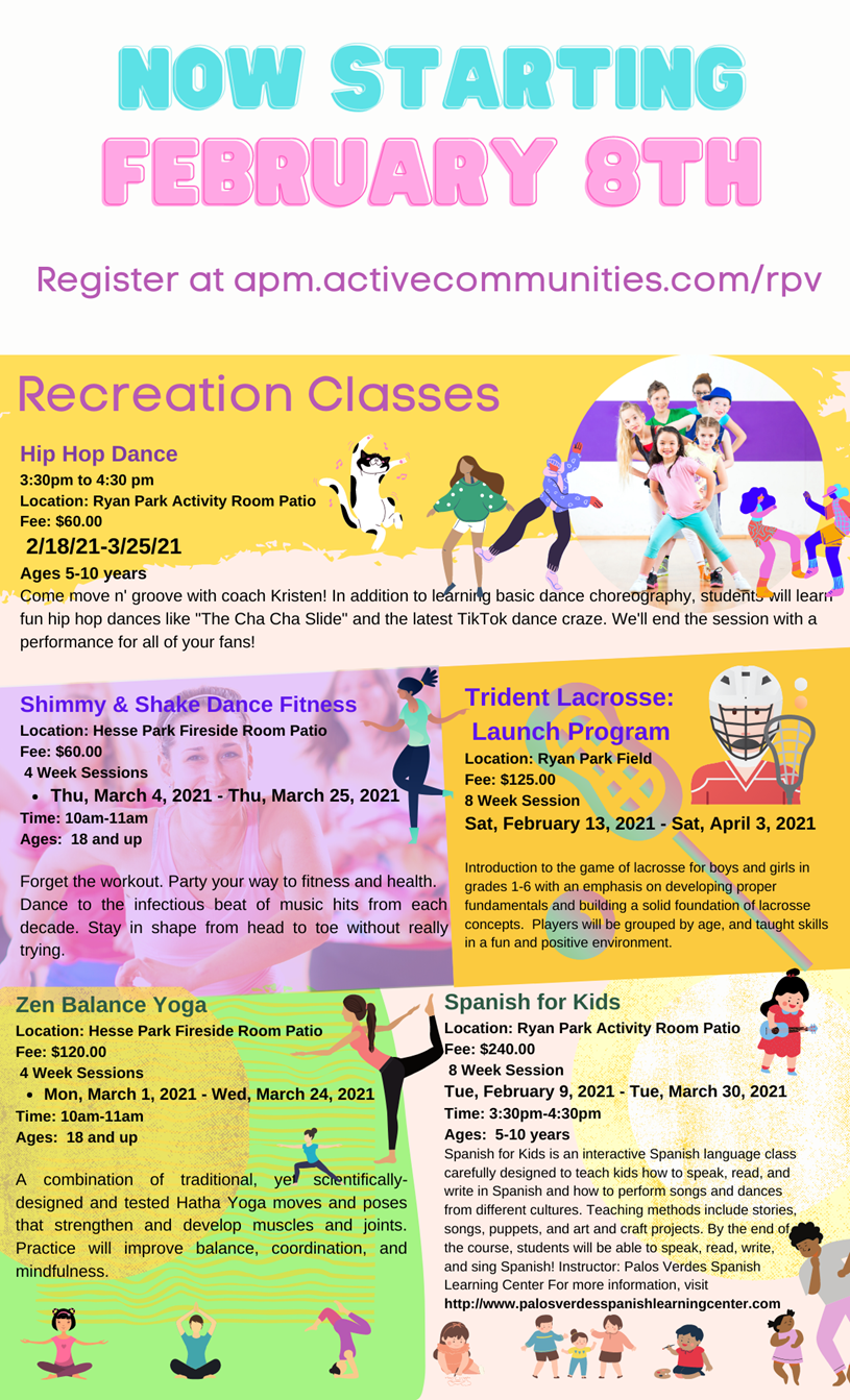 Winter Classes Feb 8