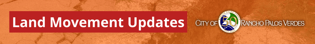 Land Movement Updates banner